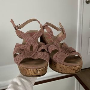Super Comfy JellyPop Wedges Womens Size 9